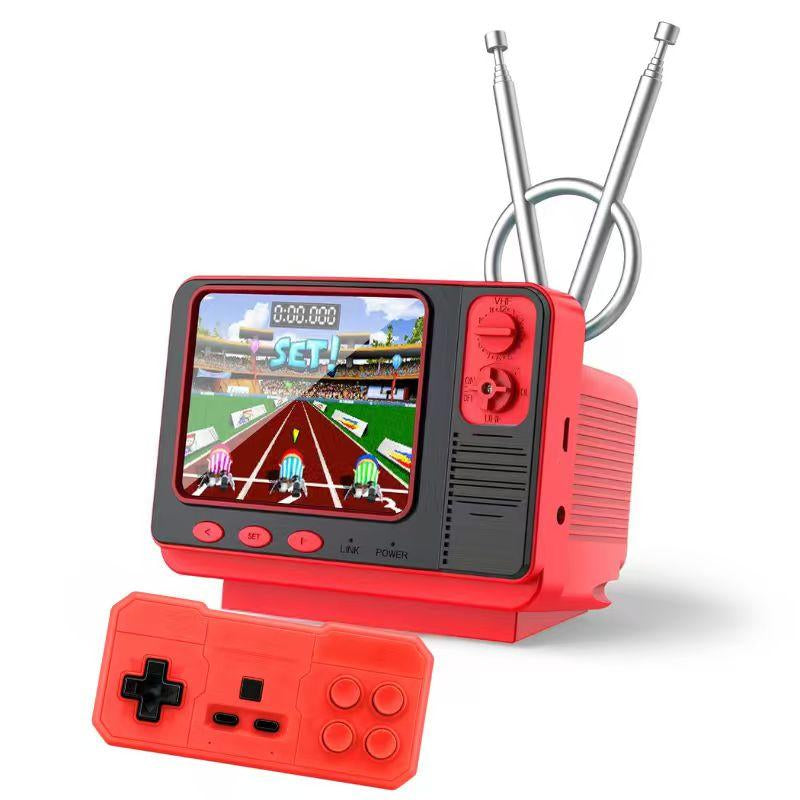 PYBGE Retro Video Game Console GV300S: 308 Built-In Classic Games, Classic Retro 3-Color Gamepad, Mini Handheld Tv-Style Game Player – Ideal for Kids & Adult Nostalgia Enthusiasts