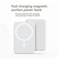 5000Mah Magnetic Power Bank, Wireless Portable Charger, Fast Charging Magsafe Battery Pack for Iphone 17/16/15/14/13/12/Plus/Pro Max, Compact Device