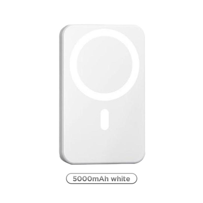 5000Mah Magnetic Power Bank, Wireless Portable Charger, Fast Charging Magsafe Battery Pack for Iphone 17/16/15/14/13/12/Plus/Pro Max, Compact Device